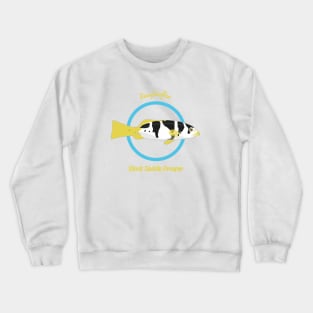 Black Saddle Grouper Crewneck Sweatshirt